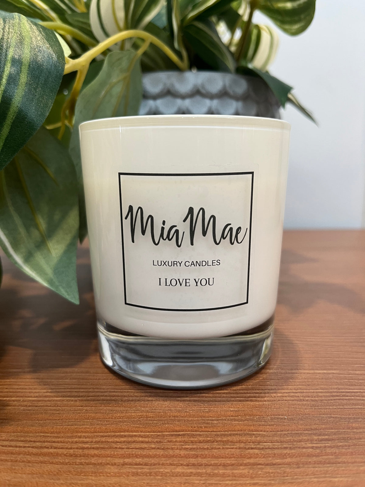 "I Love You" Candle