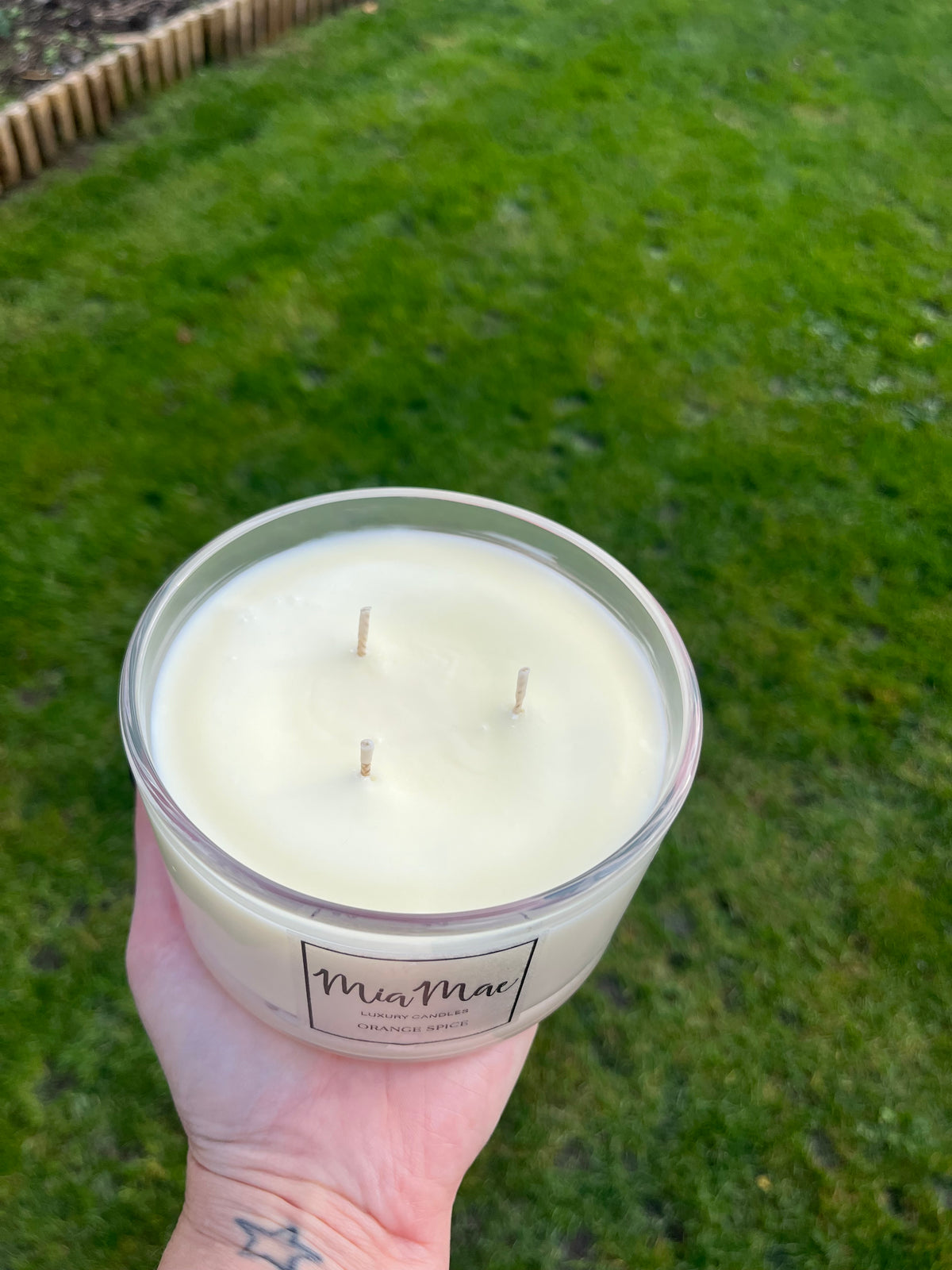 Orange Spice 3 Wick Large Soy Wax Candle