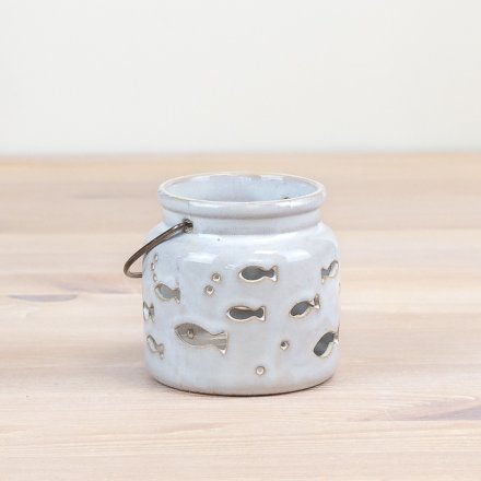 Cut out Fish Candle Cup Holder