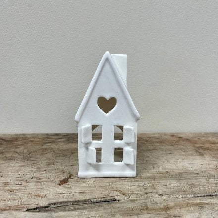 Ceramic white Tlight House