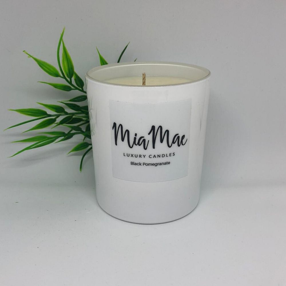 Black Pomegranate Soy Wax Candle