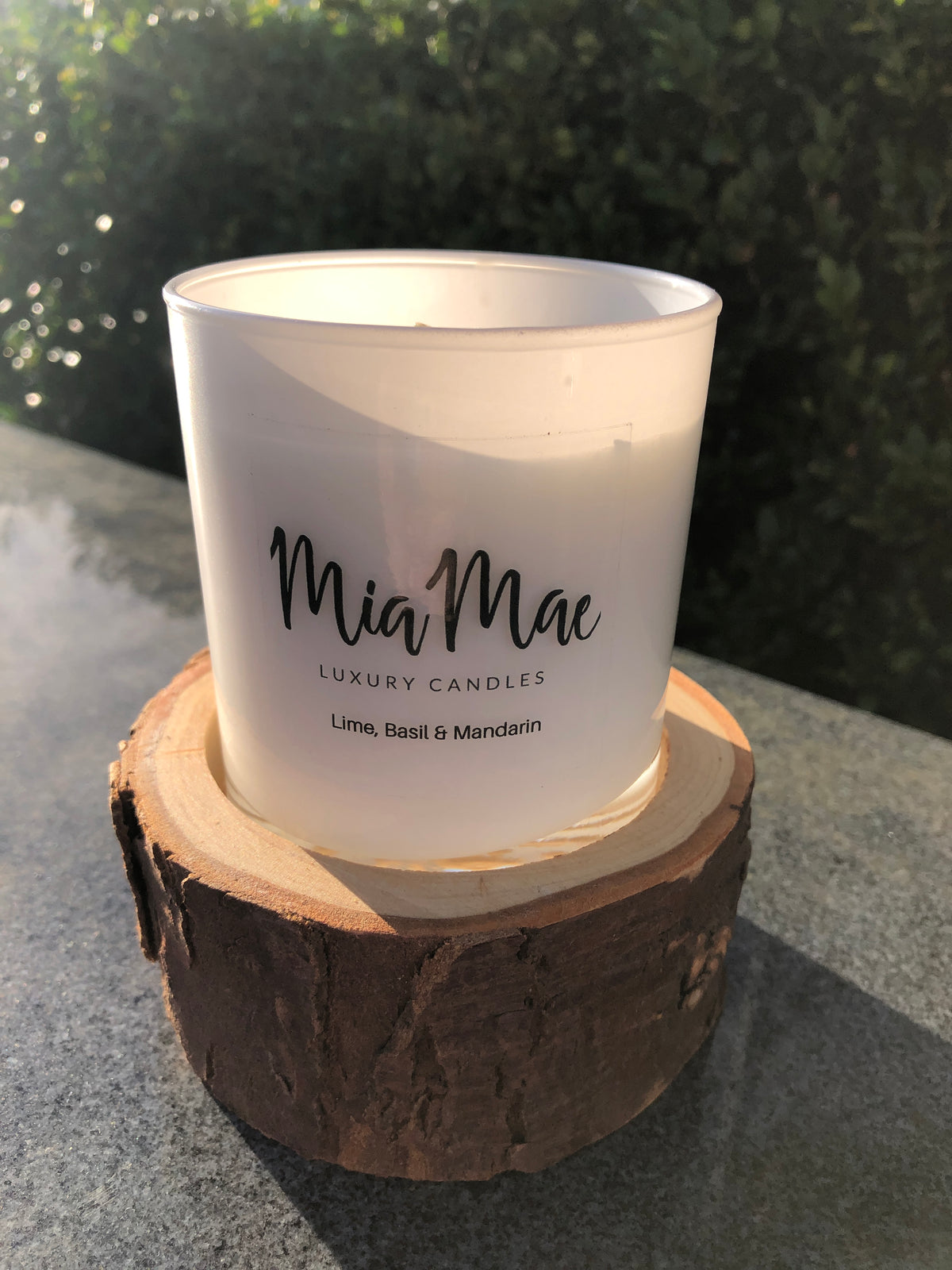 Lime, Basil & Mandarin Soy Wax Candle