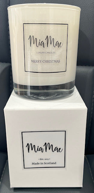 “Merry Christmas” Candle