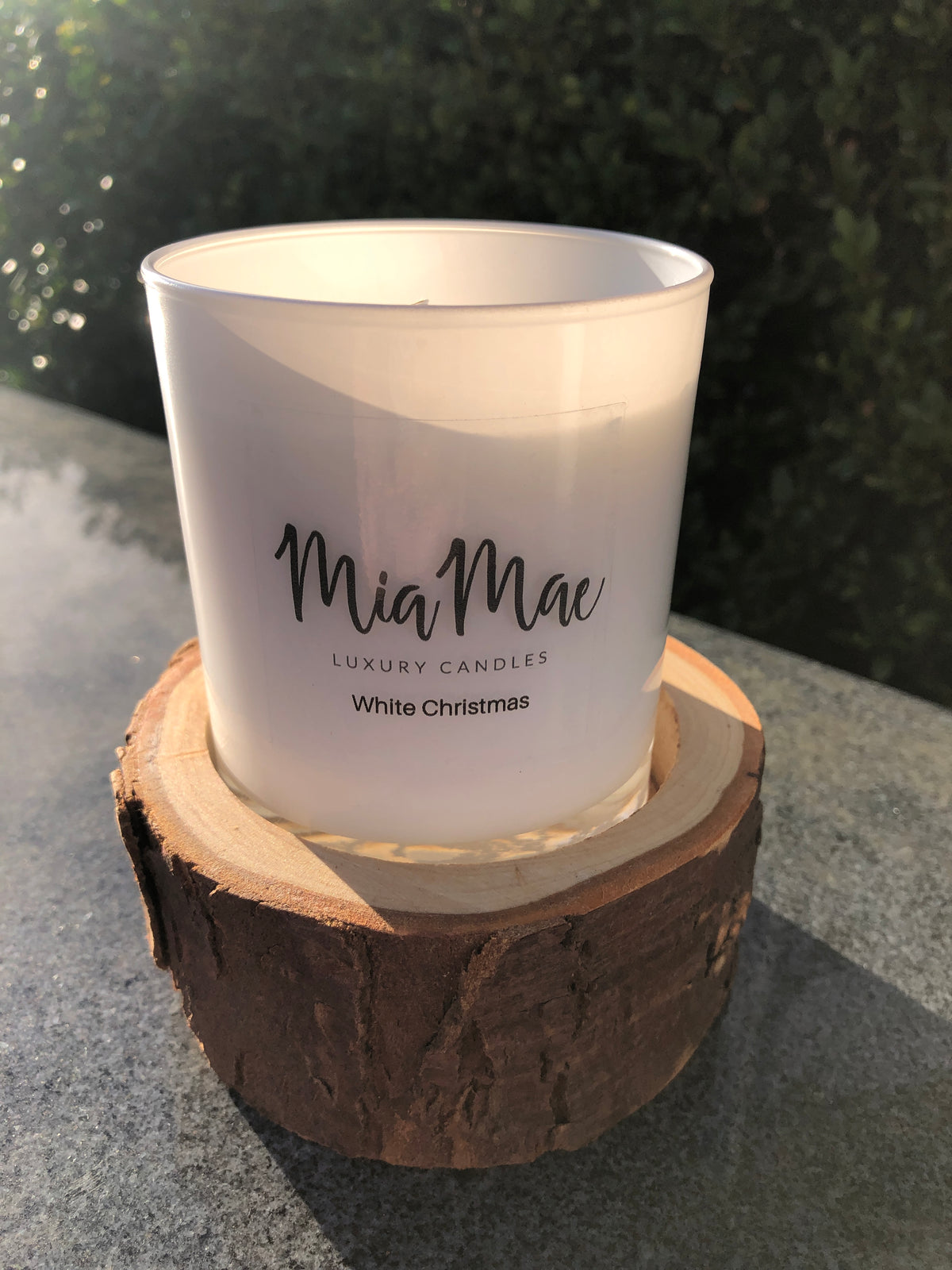 White Christmas Soy Wax Candle